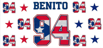 PUERTO RICO Benito 94 • UV DTF Wrap