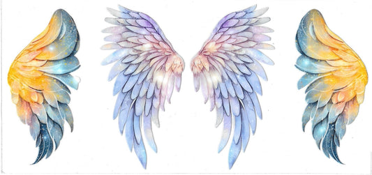 WINGS • UV DTF Wrap
