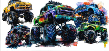 TRUCKS DOUBLE SIDED • UV DTF Wrap