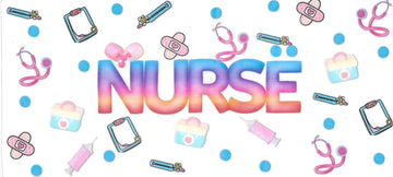 Nurse • DOUBLE SIDE • UV DTF Wrap