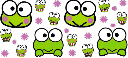 Frog • DOUBLE SIDE UV DTF Wrap