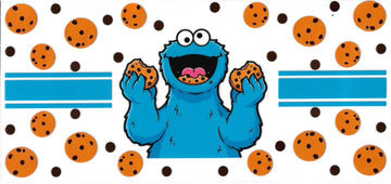 Cookies Monster • DOUBLE SIDE UV DTF Wrap