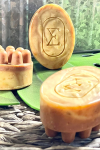 natural calendula massage soap bar
