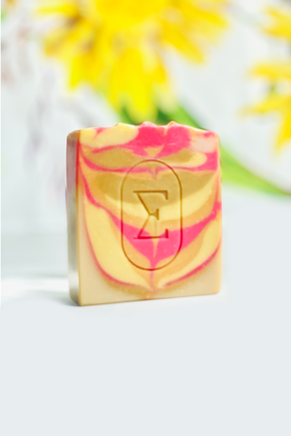 zucchini bread soap bar