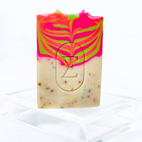 artisan soap bar tropical fruit