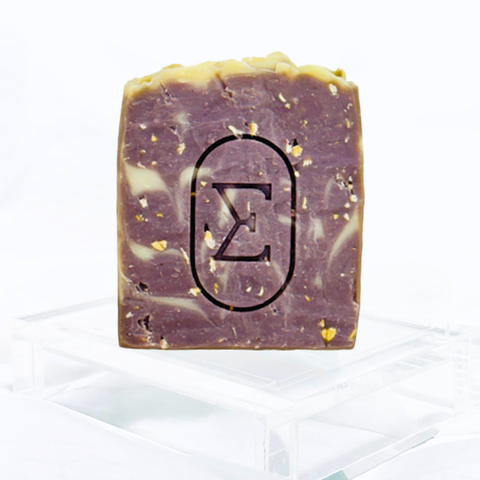 jabon artesanal de avena y uvas