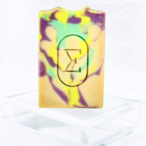 champagne toastt soap bar