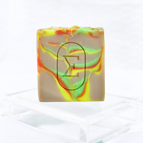 orchid natural soap bar