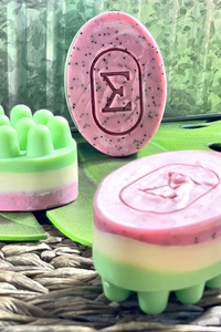 watermelon massage soap bar