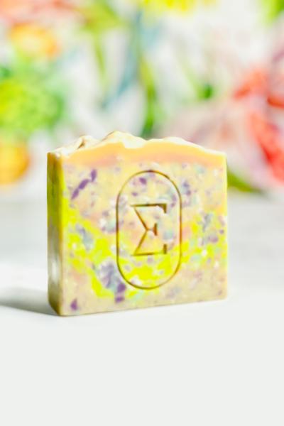 guava piña natural soap bar