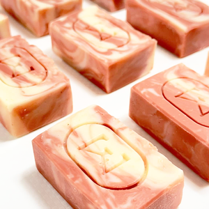 PINK ALOE | Rose clay + Aloe Vera + Colloidal Oatmeal TRAVEL SIZE Unscented Soap Bar