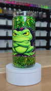 Pre-Made MAD FROG DUO LAVA • Artistic Snow Globe Tumbler 20oz