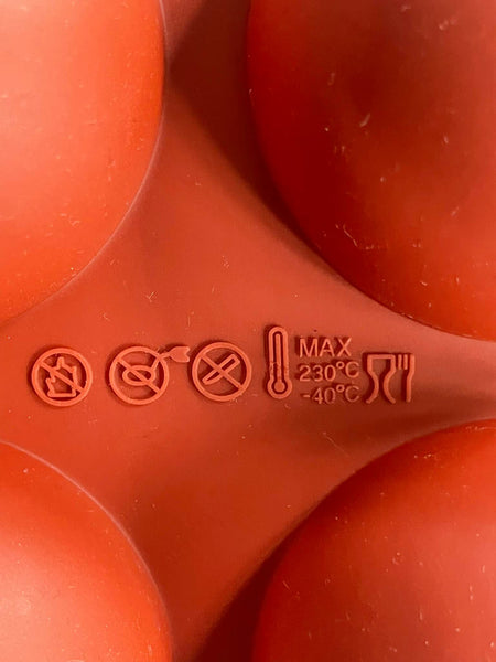 small silicone half sphere mold